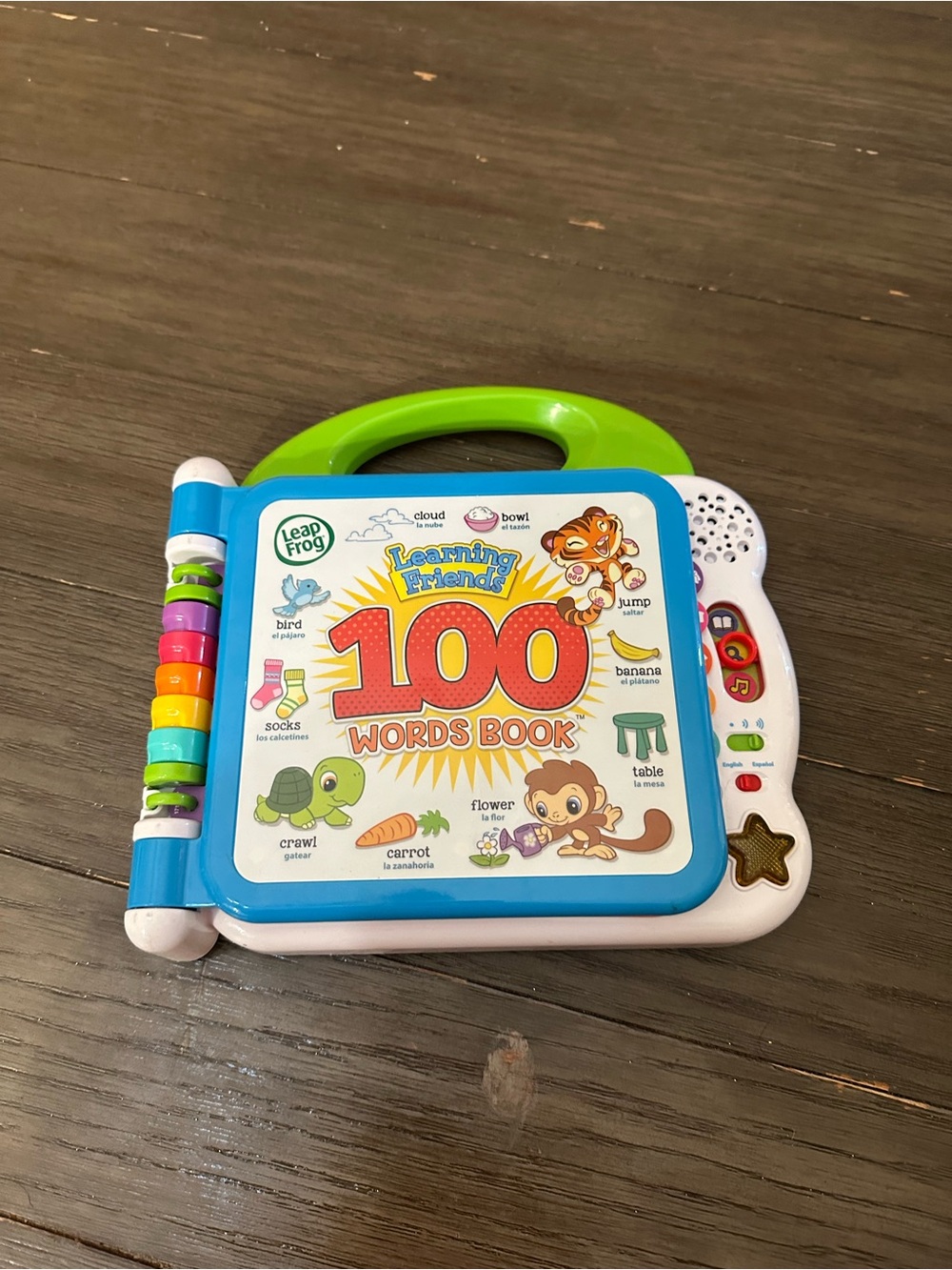 LeapFrog Learning Friends 100 Words Book Bilingual